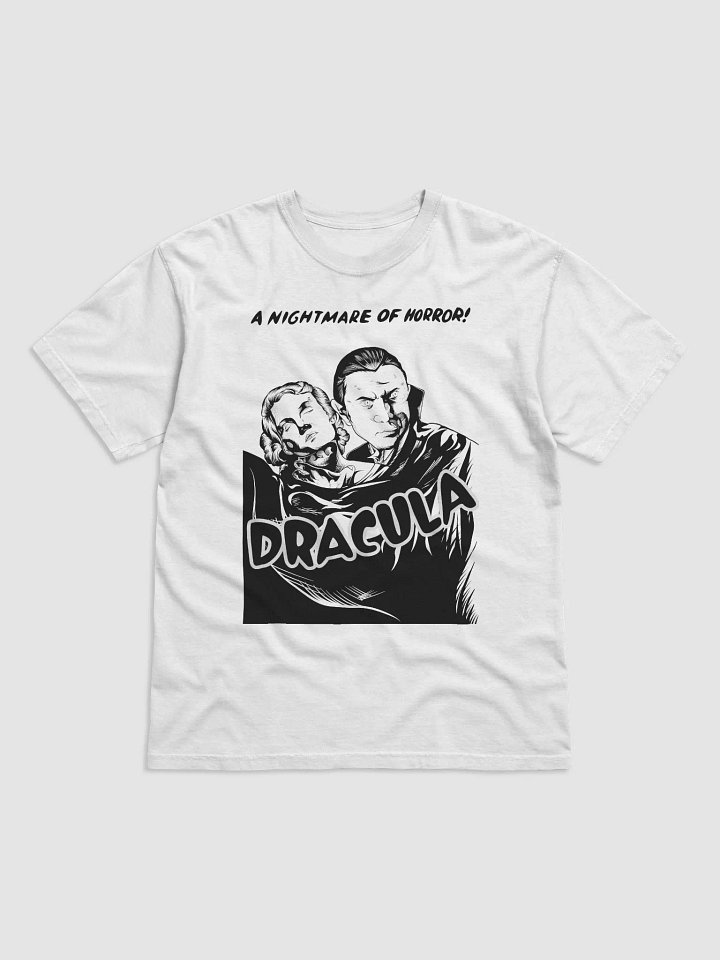 Dracula T-Shirt – I Bid You Welcome Gothic Horror Tee | Vintage Vampire Gift product image (2)