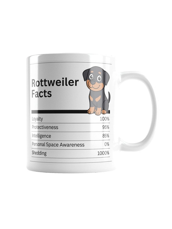 Rottweiler Facts Illustrated Mug product image (6)