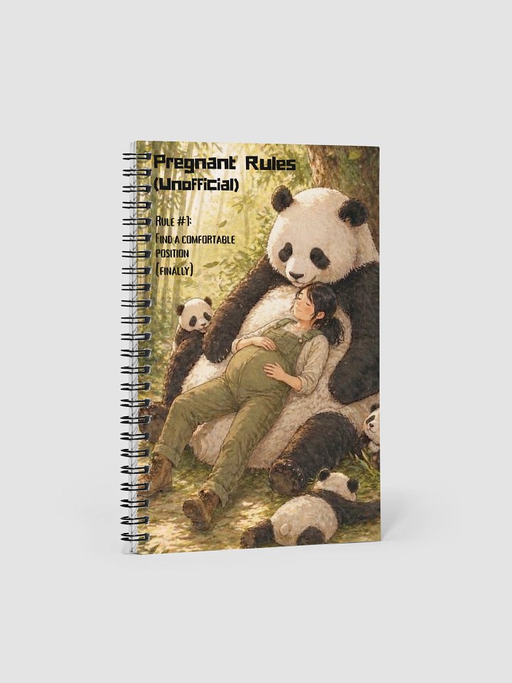 Whimsical Panda Keeper Pregnancy Journal product image (1)