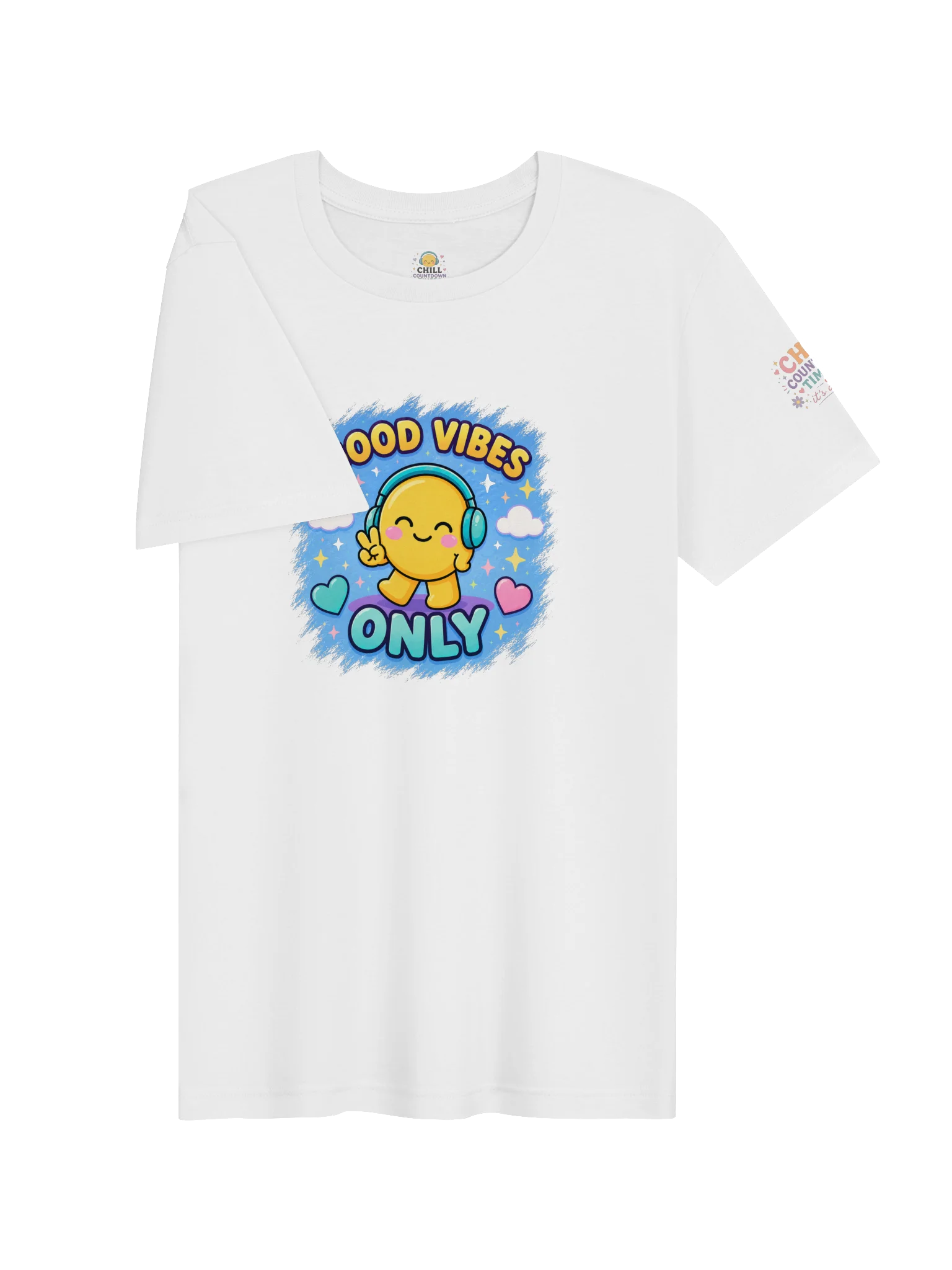 Good Vibes Only Cartoon Tee product image (23)