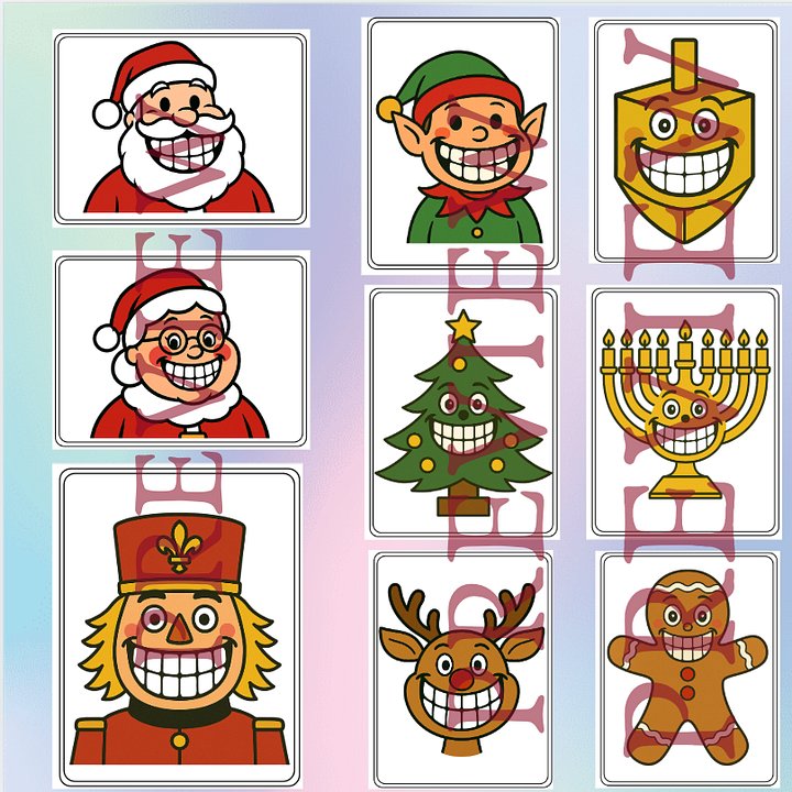 December Phonics & Math Centers – Teeth Elkonin Boxes for Sound Map product image (2)