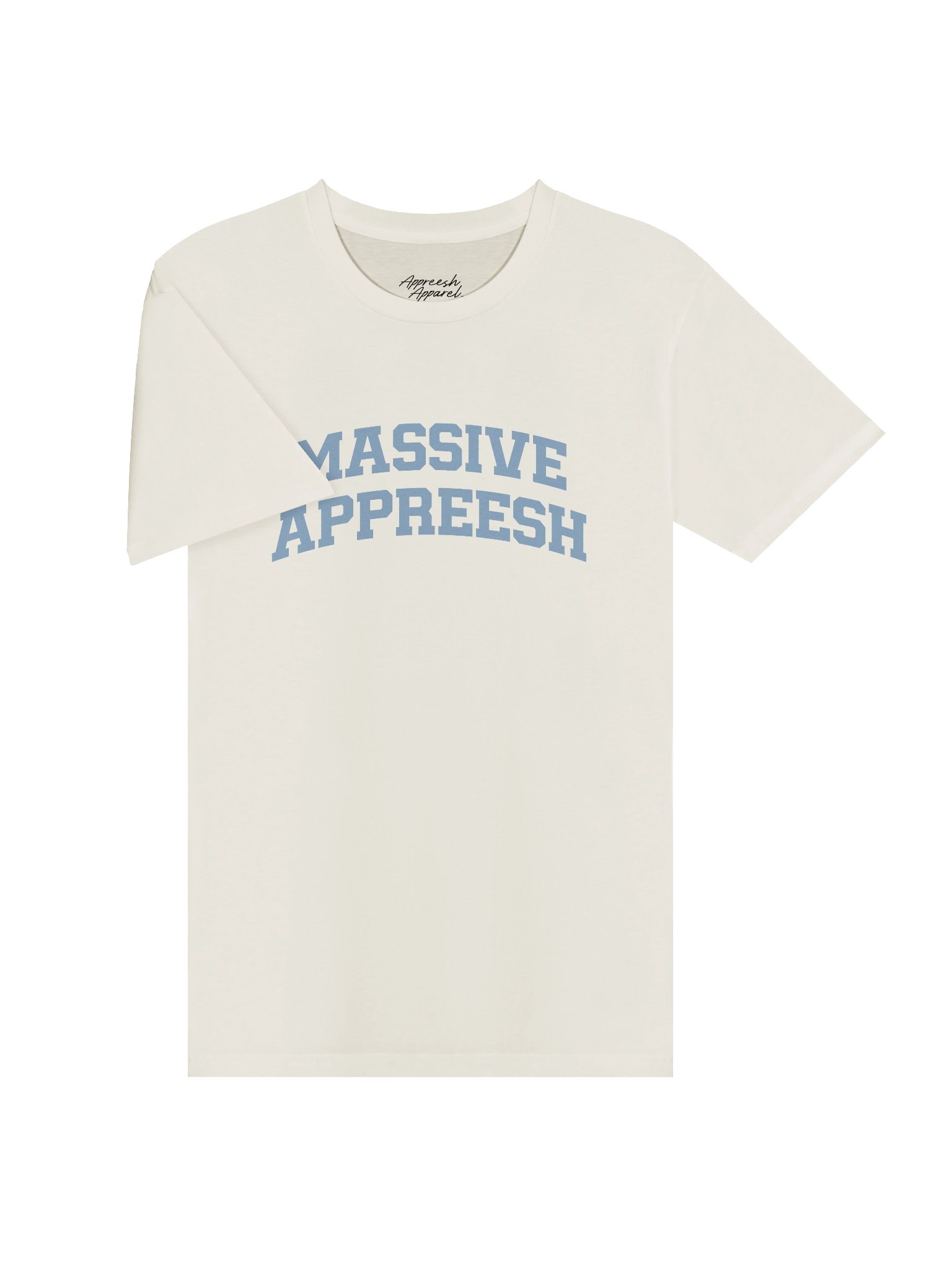 Massive Appreesh Tee Light Blue product image (3)