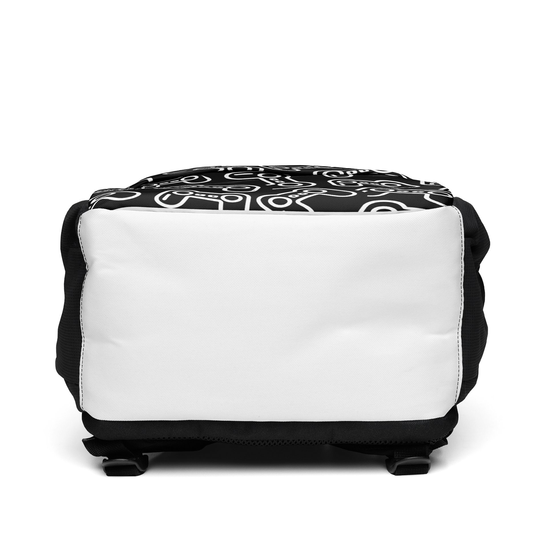 Sac à dos imprimé intégral manette blanche product image (3)