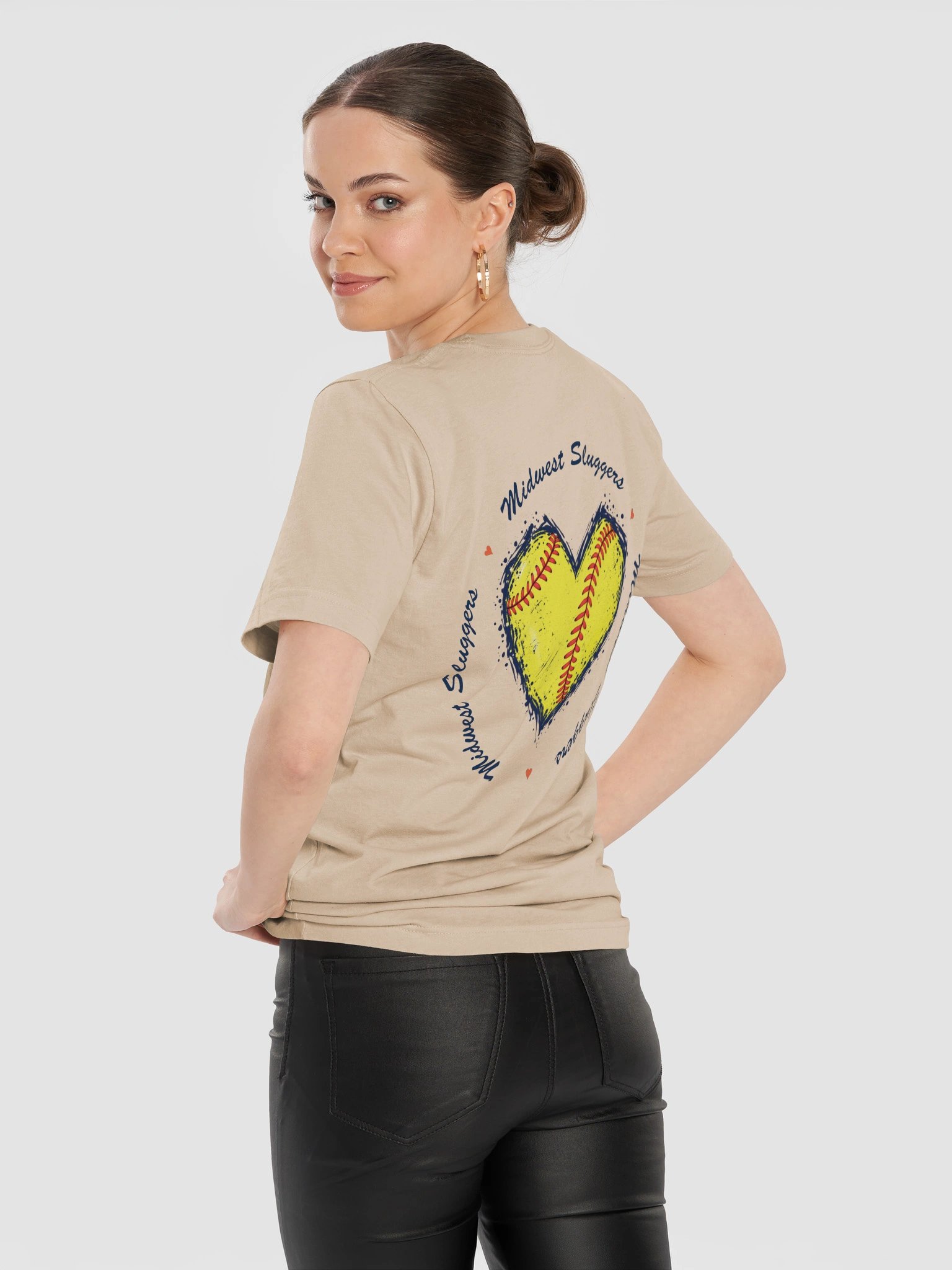Sluggers Heart Unisex Supersoft Tee product image (1)