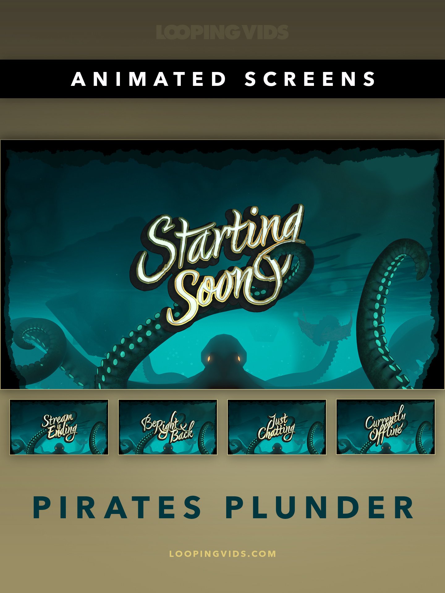 Pirates Plunder Screens product image (1)