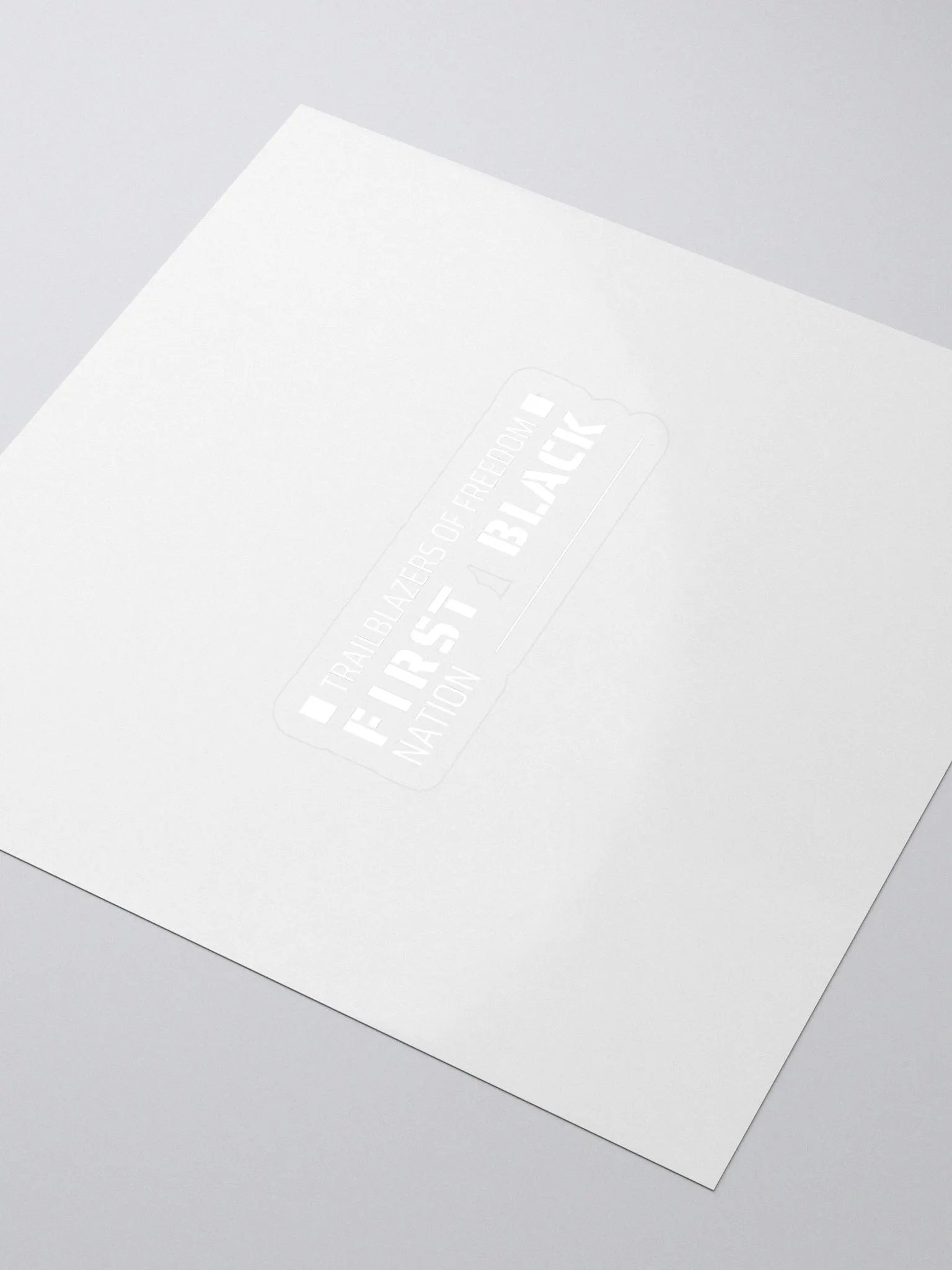 Fisrt black nation sticker product image (3)