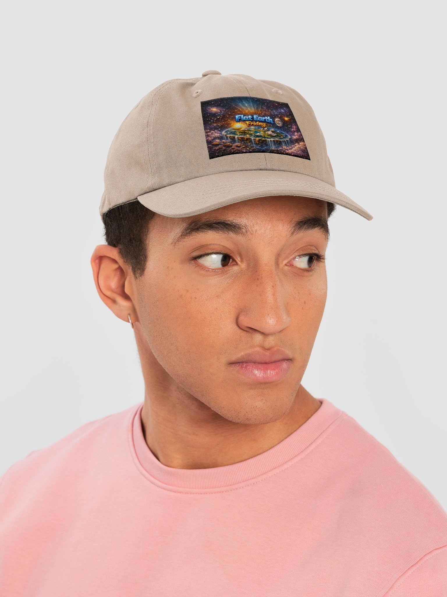 Flat Earth Friday Cap (Embroidered) product image (6)