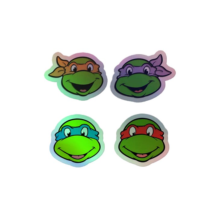 "Ninja Turtles" Holographic Sticker Sheet product image (2)
