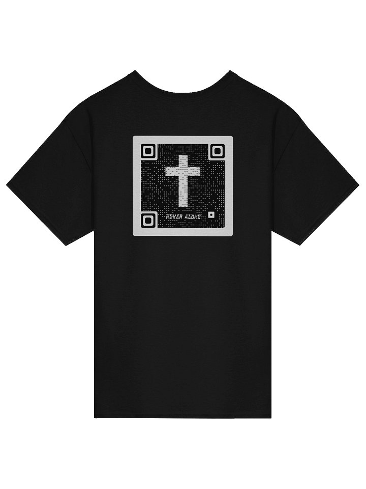 Never Alone QR Code T-Shirt product image (1)