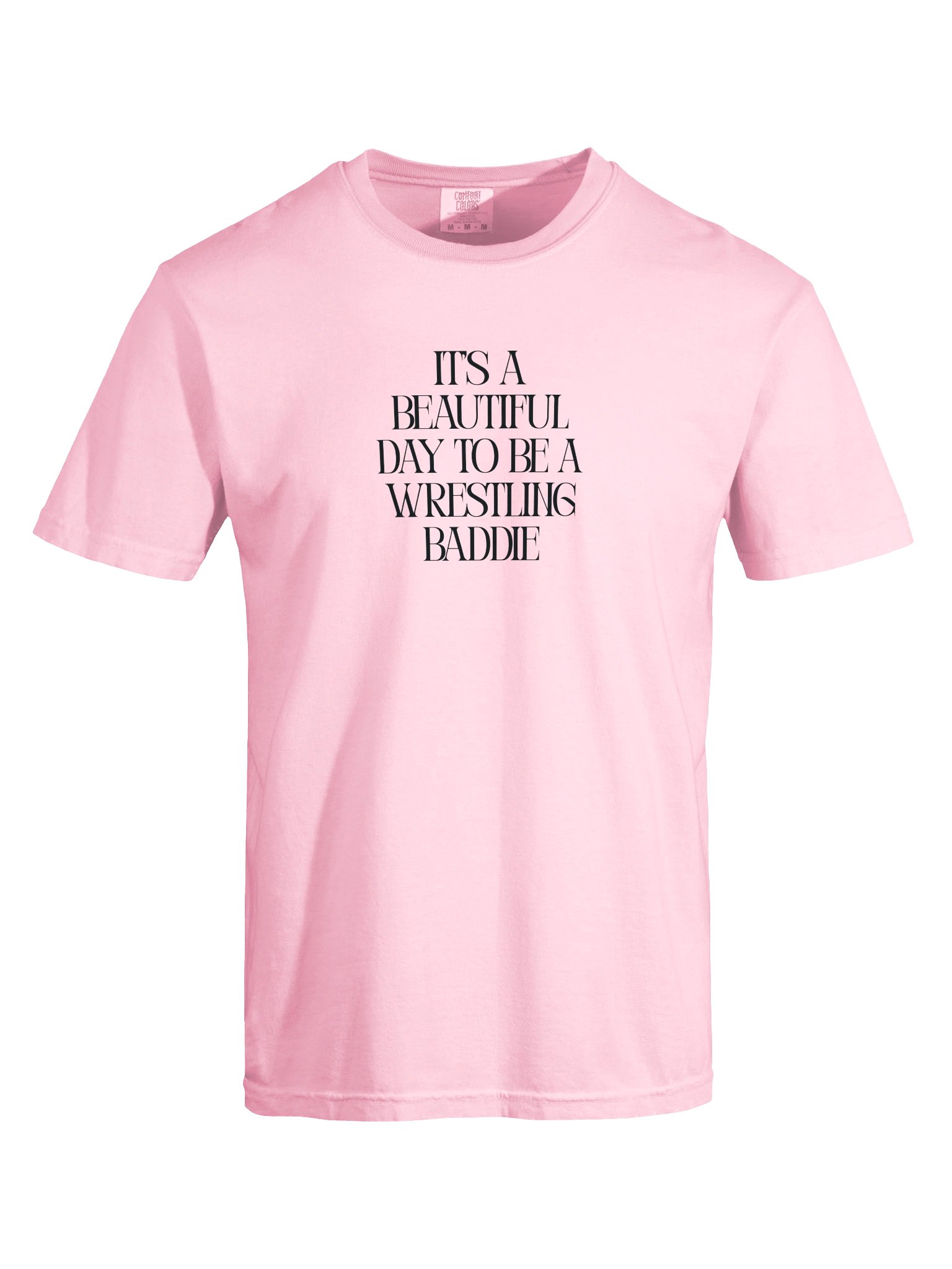 It's A Beauiful Day To Be A Wrestling Baddie Short Sleeved T-Shirt product image (5)