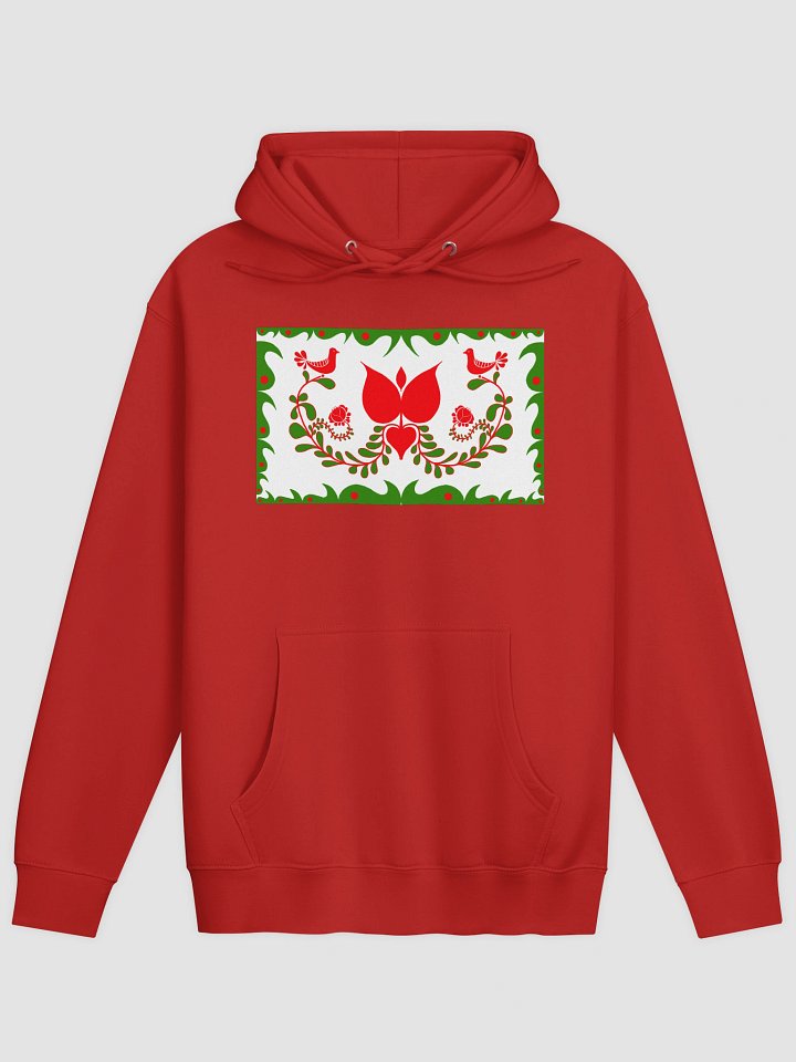 Hungarian Folk Art Lovebirds Hoodie product image (1)