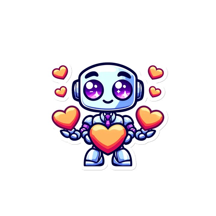 Heartfelt Robot Magnets product image (2)