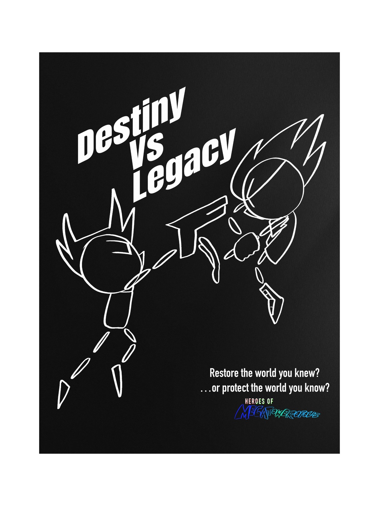 Destiny vs Legacy Poster product image (3)