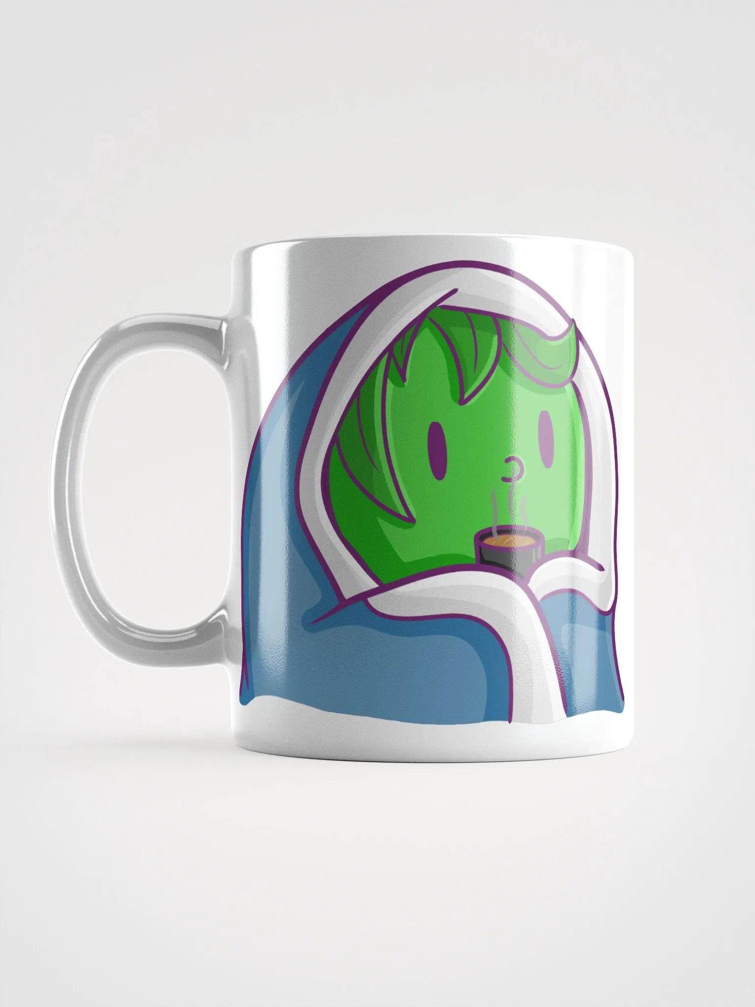 Blue Rose Cuddler Mug | Art by Duck product image (6)