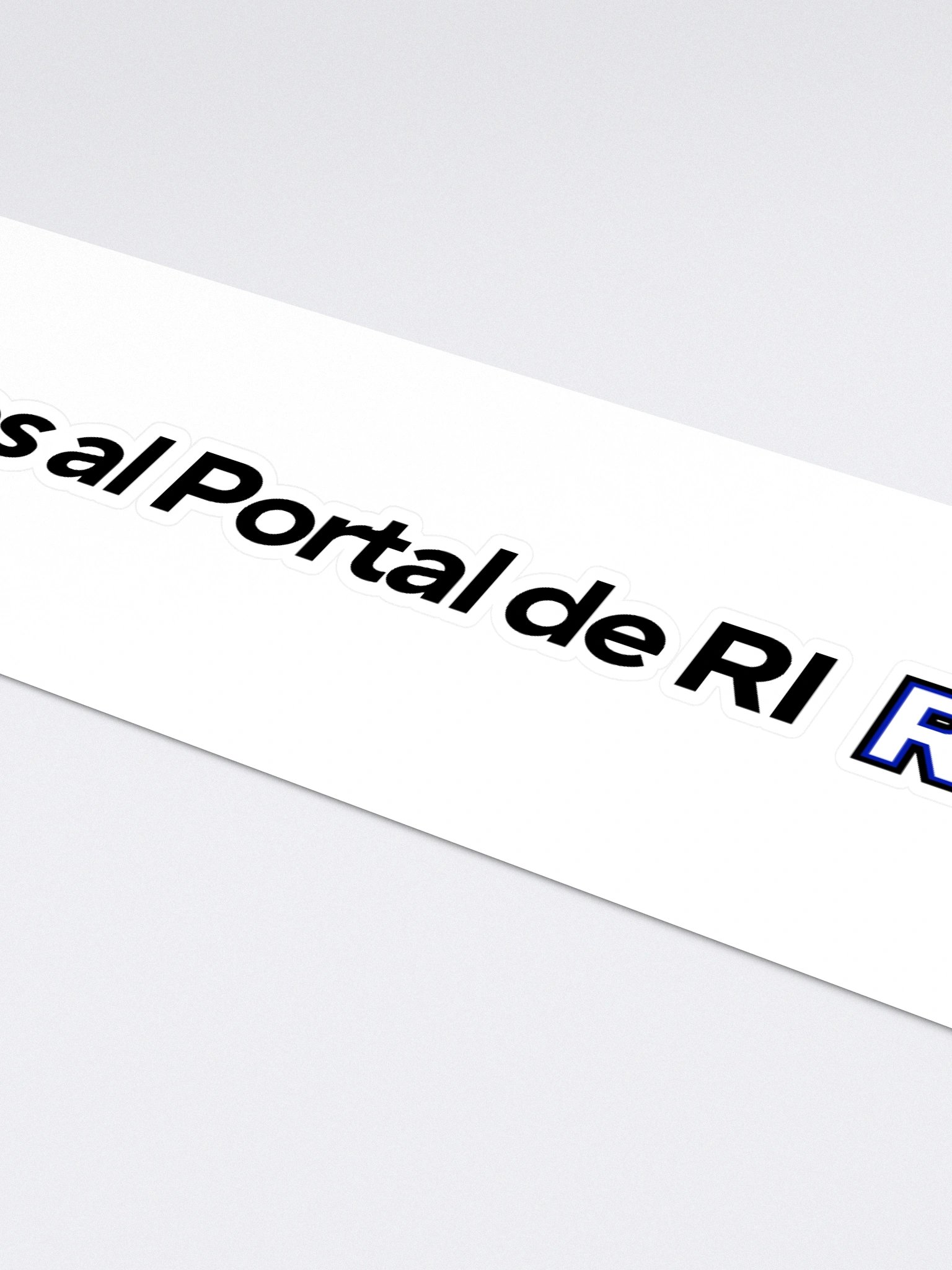 Random Idiot ESP Tagline Cut Stickers (Single) product image (4)