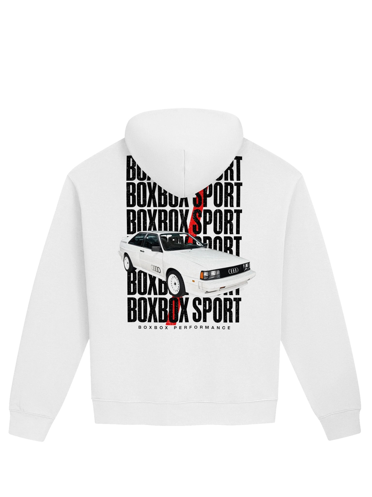 BOXBOX Quattro Sport Hoodie White product image (2)