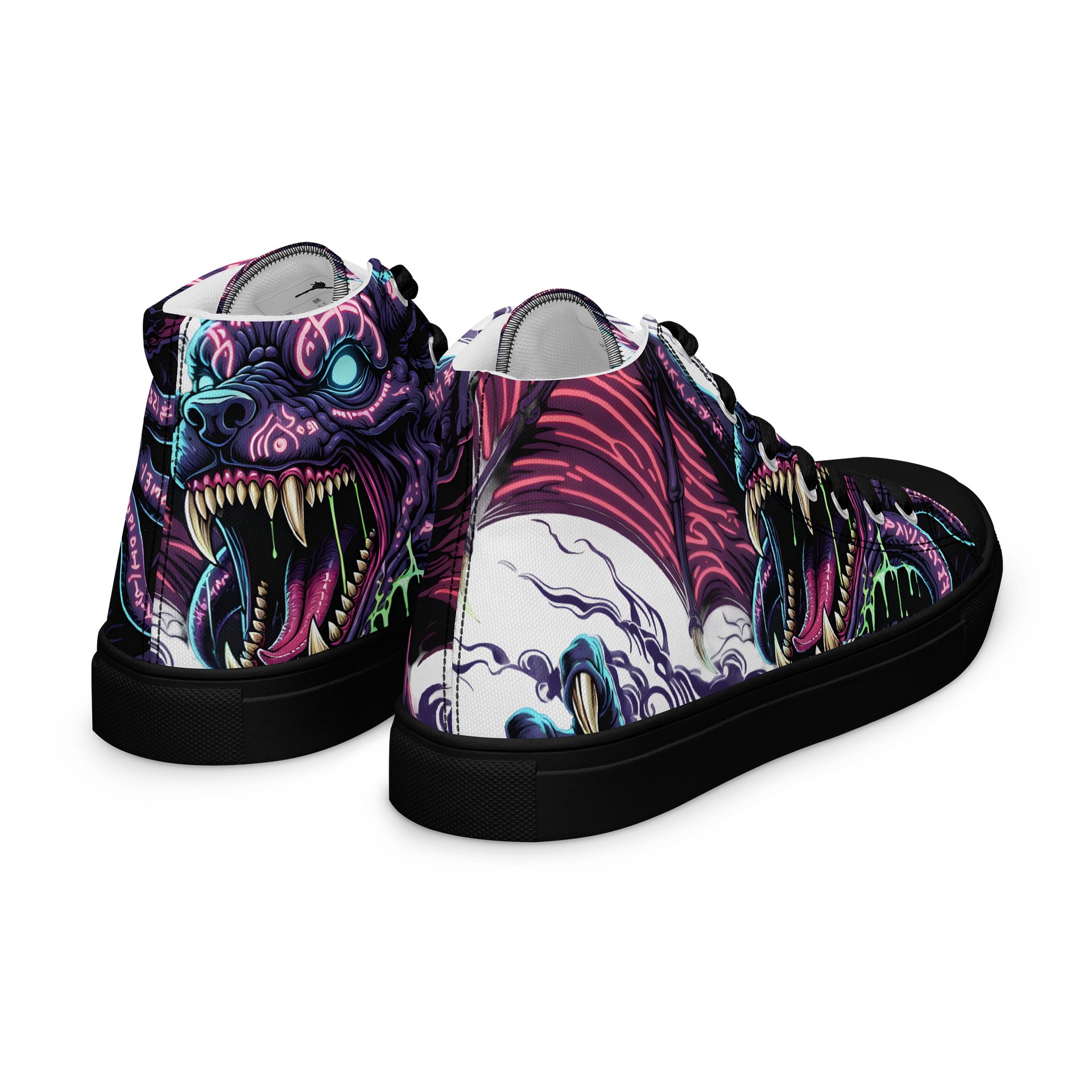 Mythical Dragonwolf Beast Men's High Tops product image (7)
