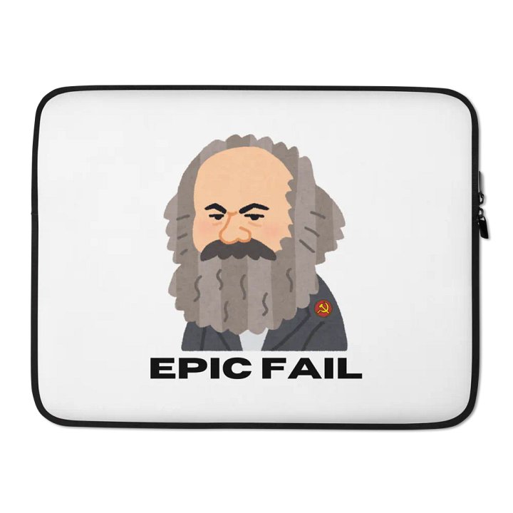 Copertina computer portatile "Marx Epic Fail" bianca product image (2)
