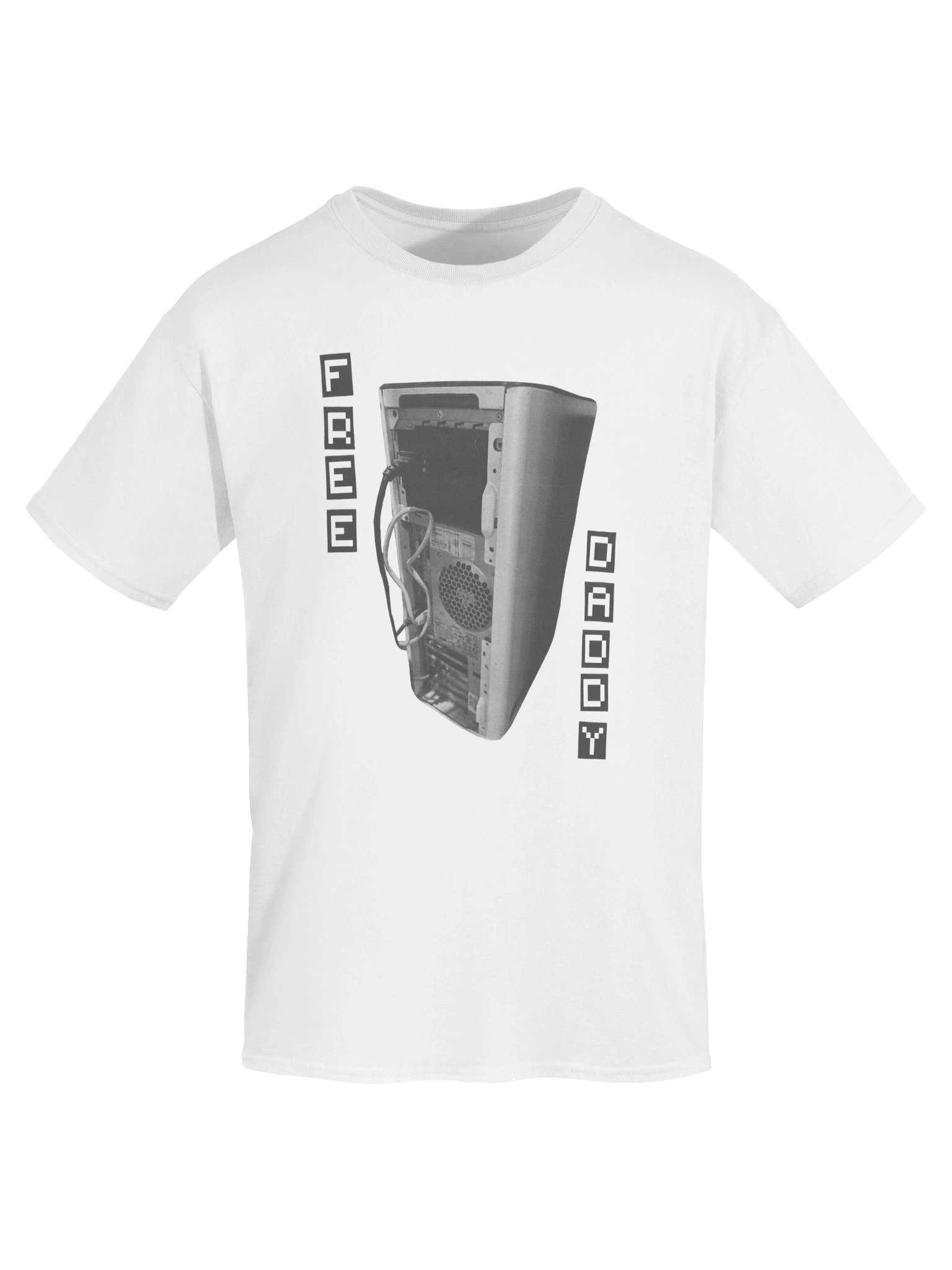 FREE DADDY (Black & White Print) product image (5)