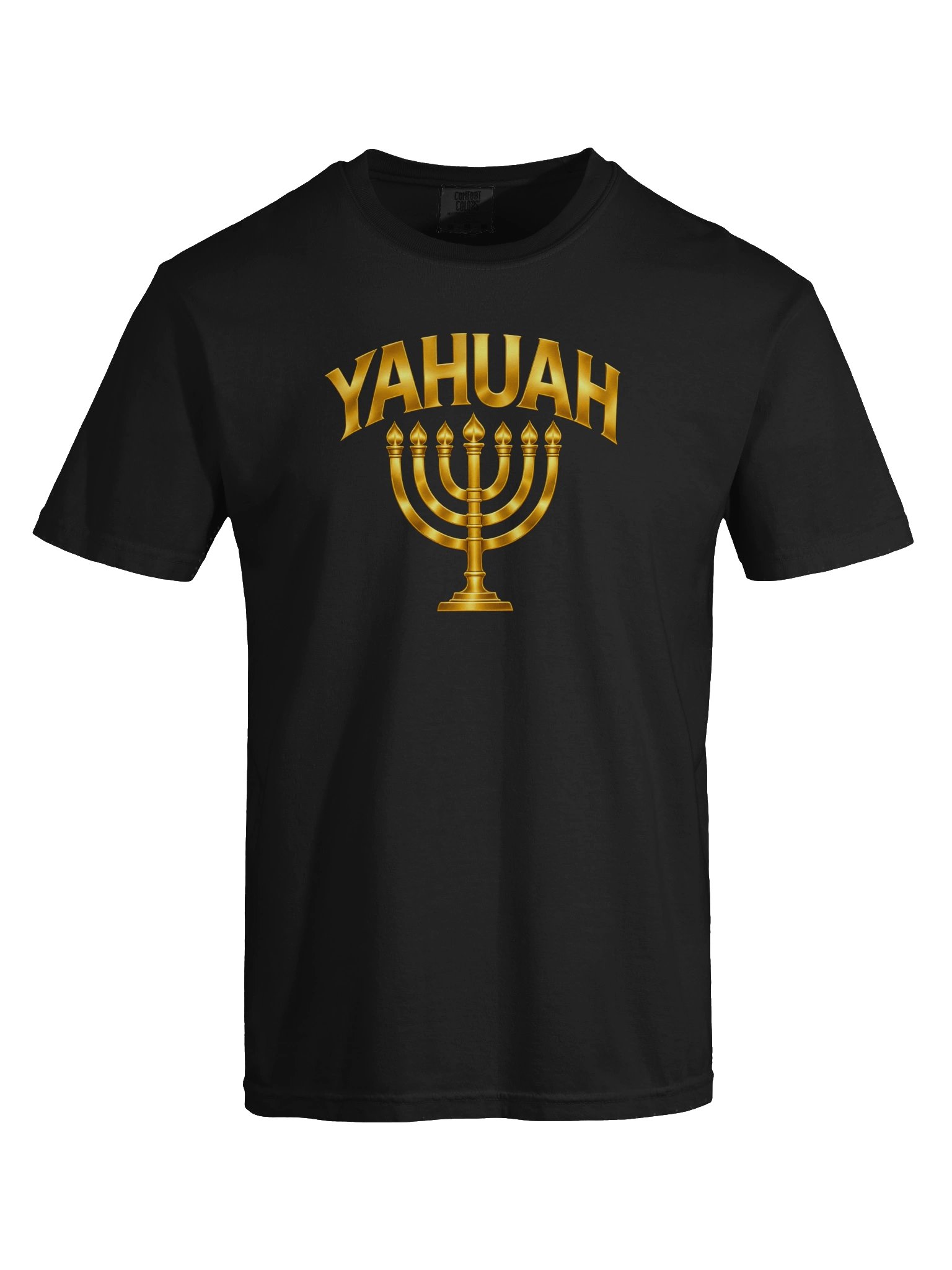 YAHUAH Menorah Graphic Tee product image (92)