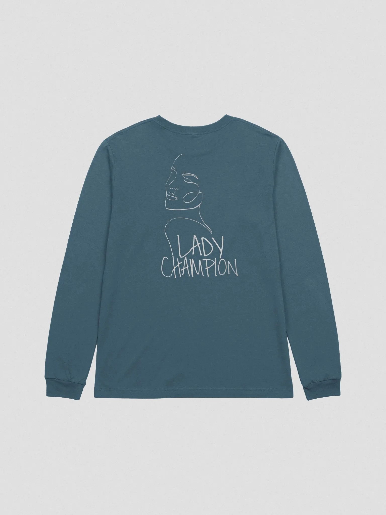 Lady Champion Line Art Long Sleeve Shirt product image (3)