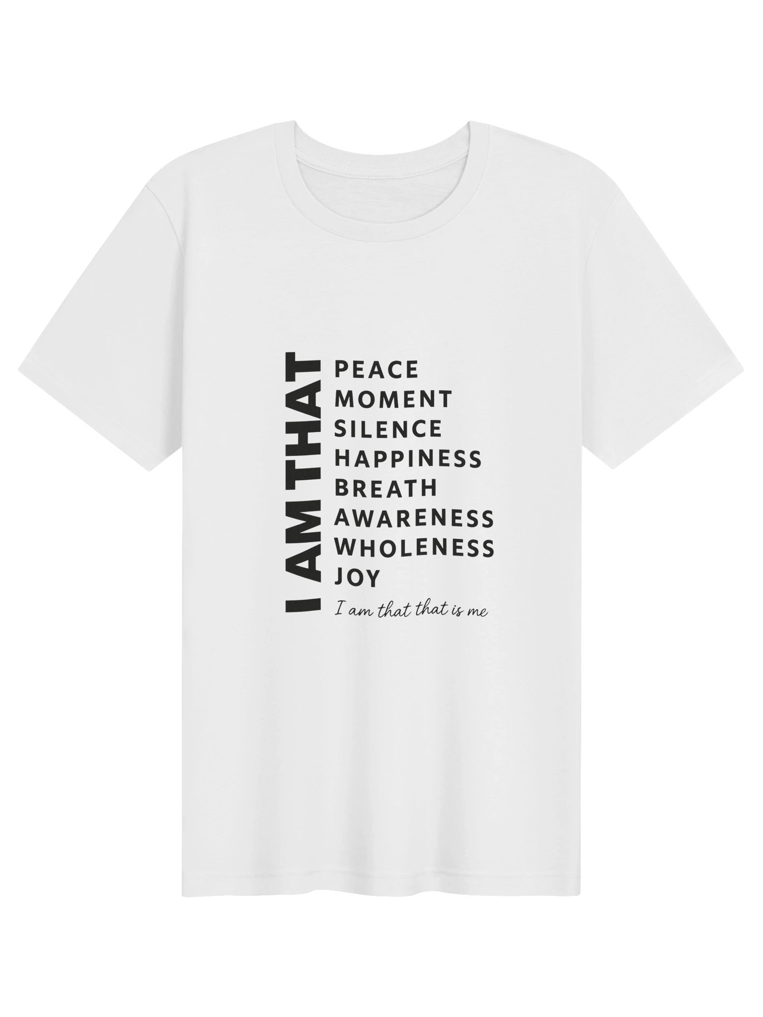 Short-Sleeve Unisex T-Shirt vertical text product image (2)