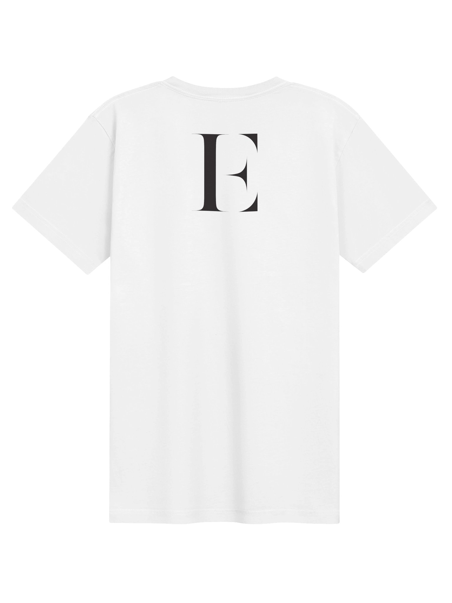 Shoulder Monogram V-Neck — White product image (2)