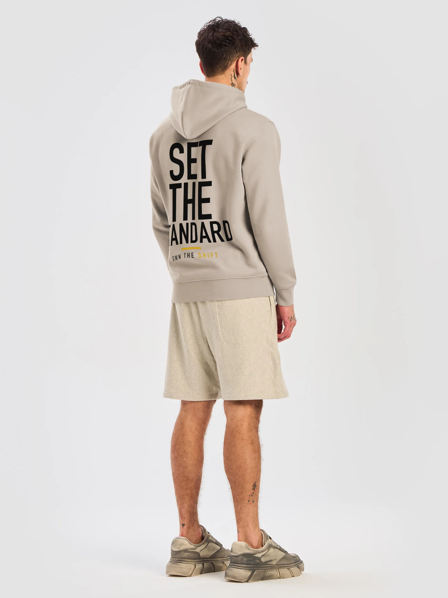 OTS 001 Black Minimal Hoodie product image (24)