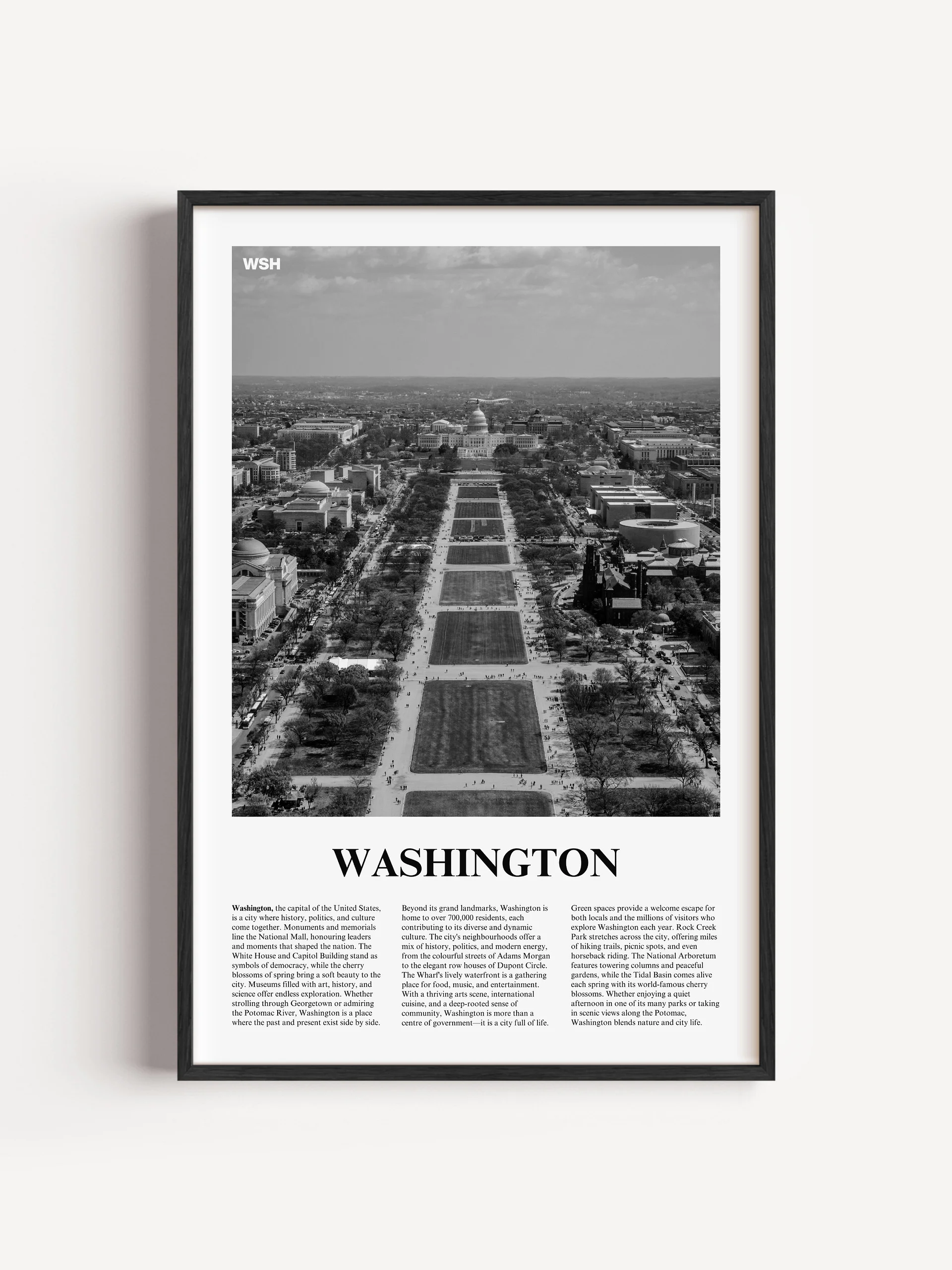 Washington 03 Newspaper Poster product image (1)