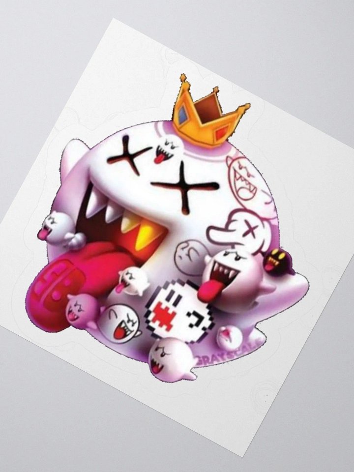 Smashed Brothers King Boo Slap Sticker product image (2)
