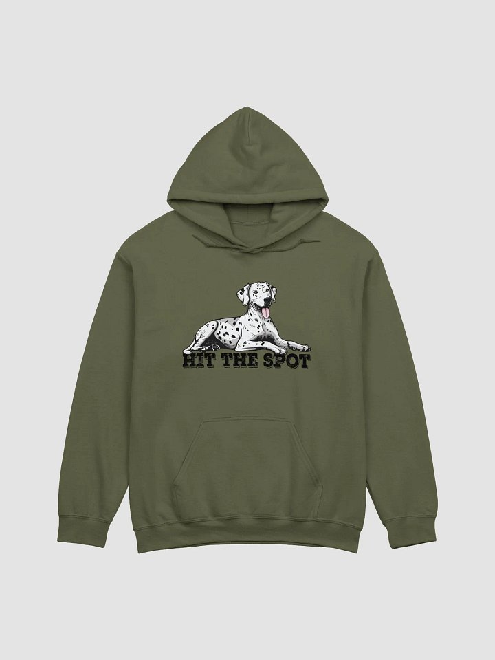 Hit the Spot Hooded Sweatshirt of a Dalmatian | Funny Hoodie for Dalmatian Paw-rents product image (1)