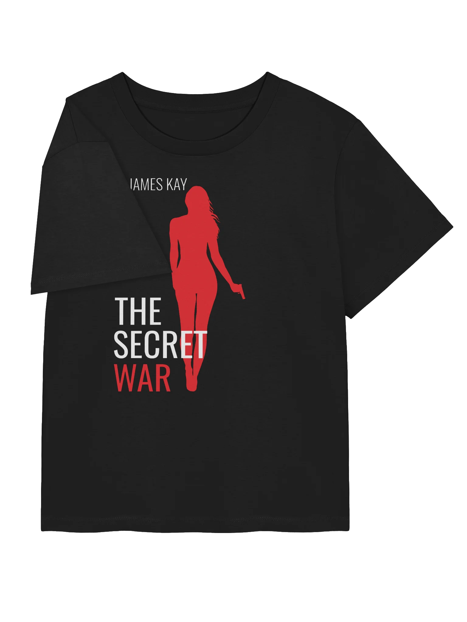 The Secret War Book Cover Ladies Tee Shirt product image (3)
