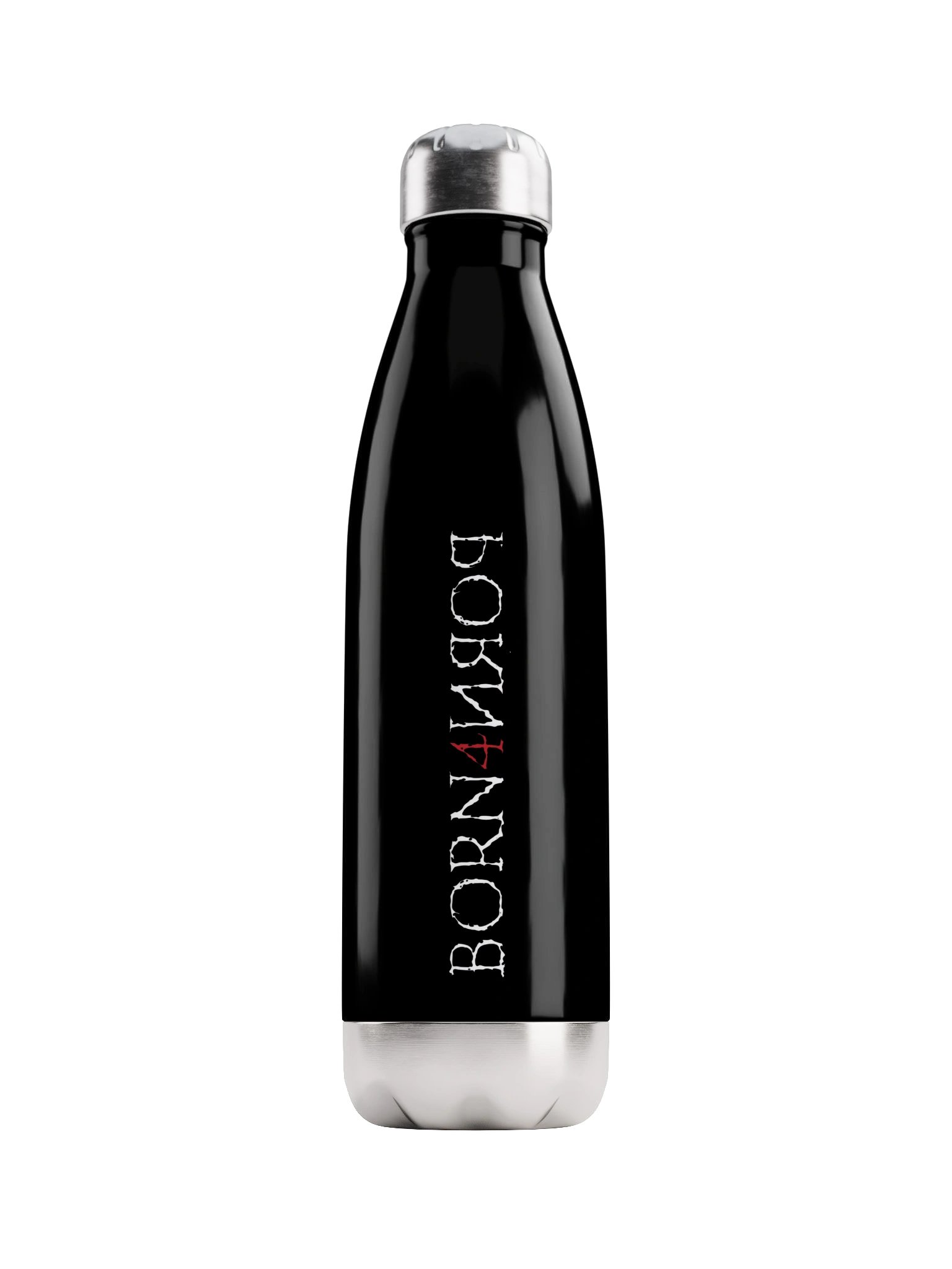 BORN4PORN stainless steel water bottle product image (1)