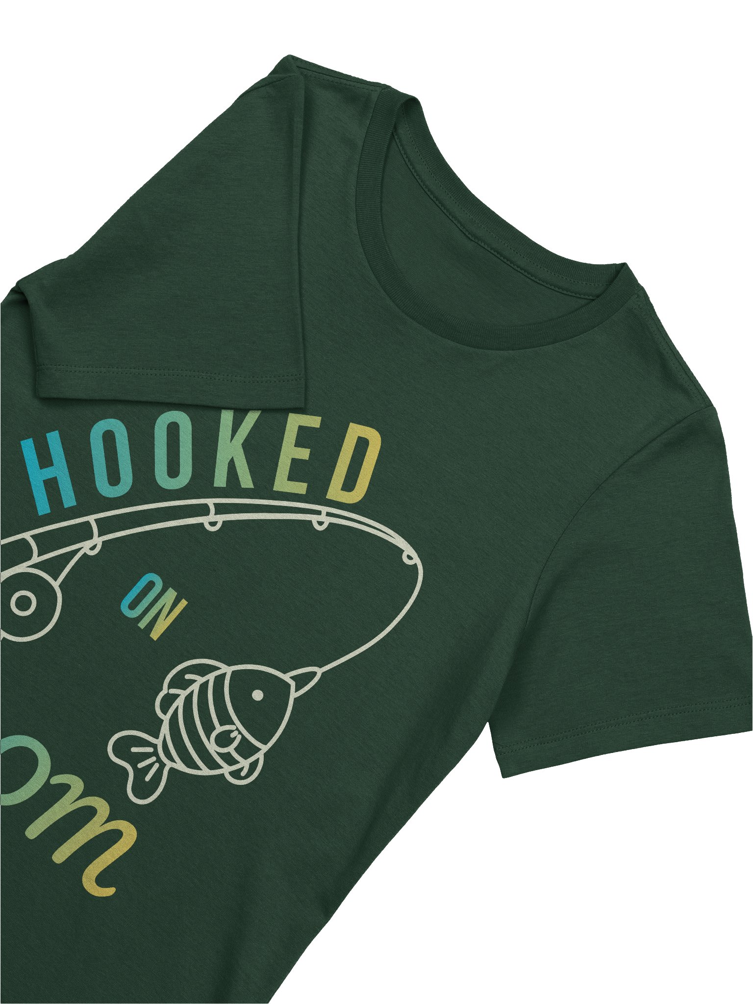 Hooked on Mom Fishing Shirt – Gift for Fishing Moms product image (5)