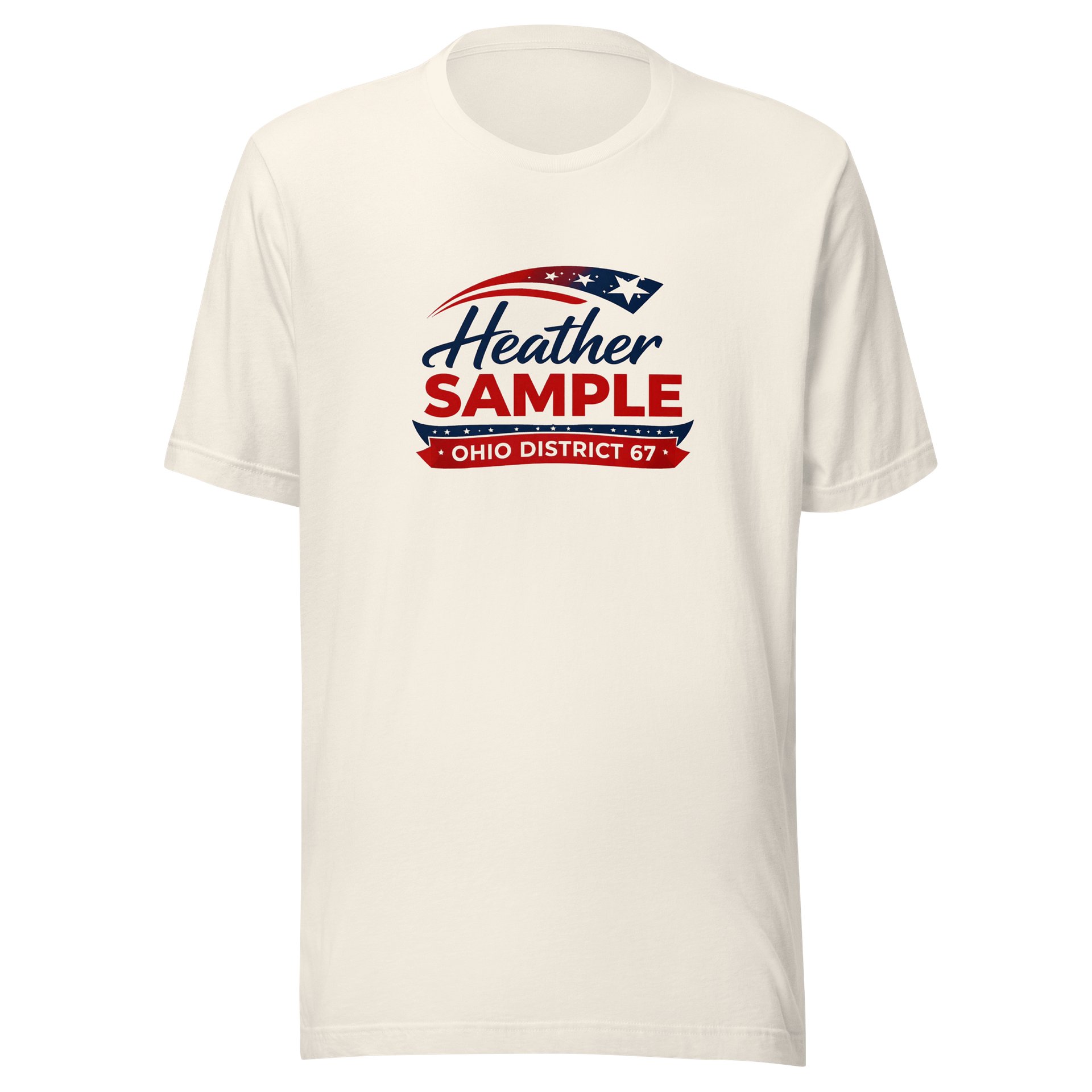 Heather Sample Premium Front and Back Tee product image (1)