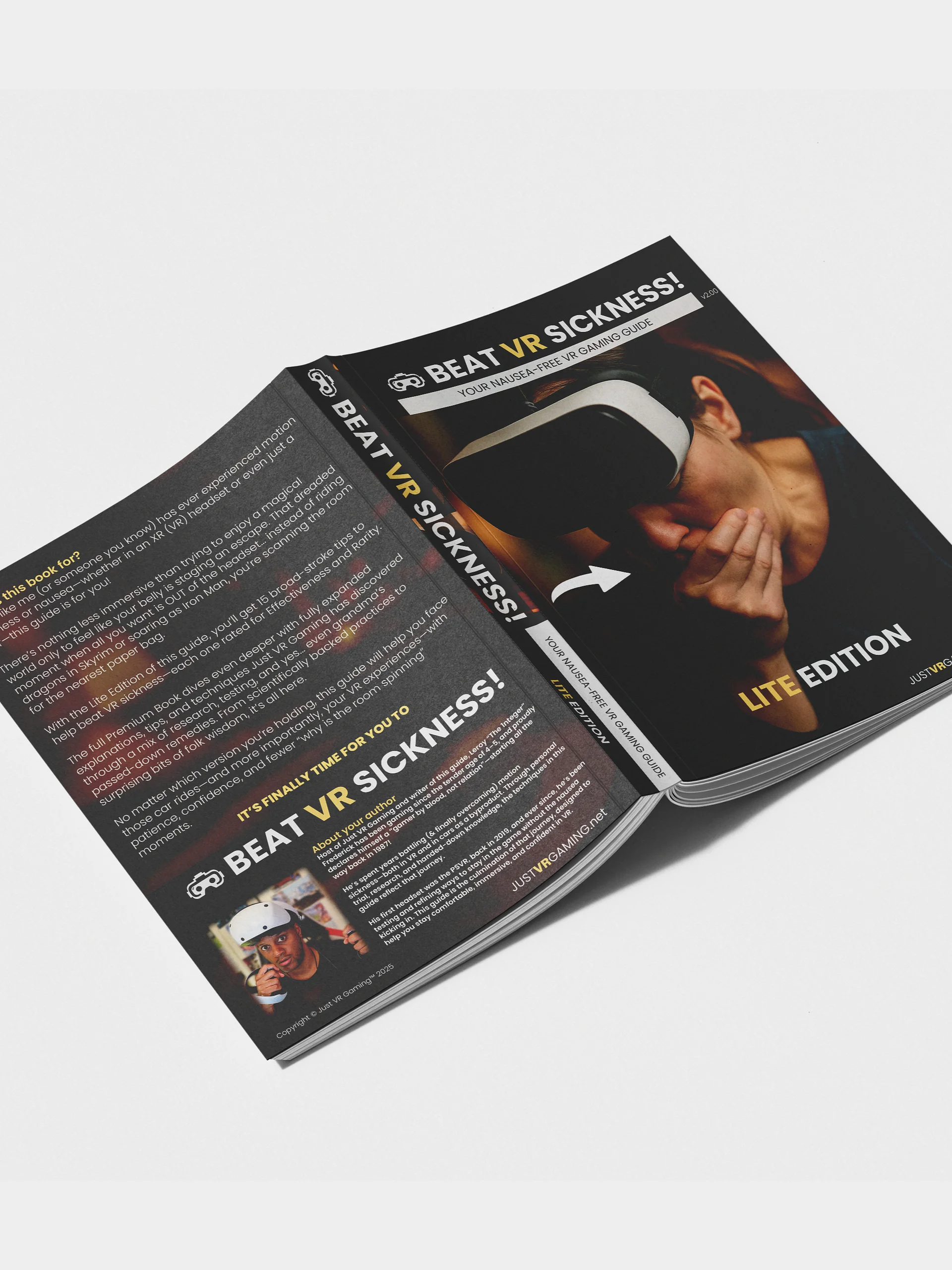 Beat VR Sickness - Lite Edition | Your Nausea-Free Guide Book product image (3)