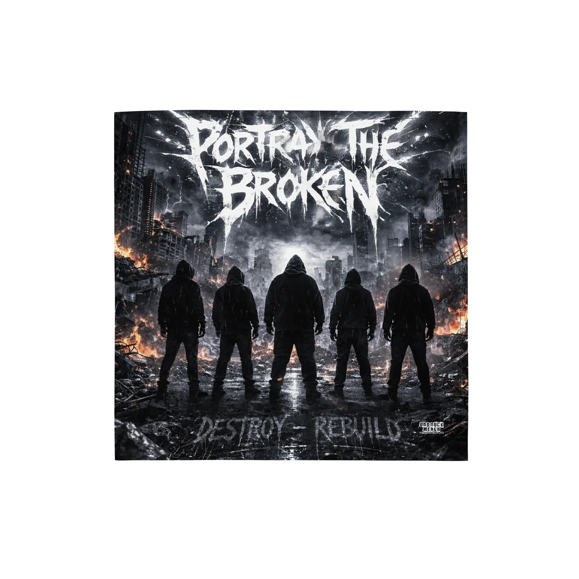 Portray the Broken Destroy Rebuild Bandana product image (1)