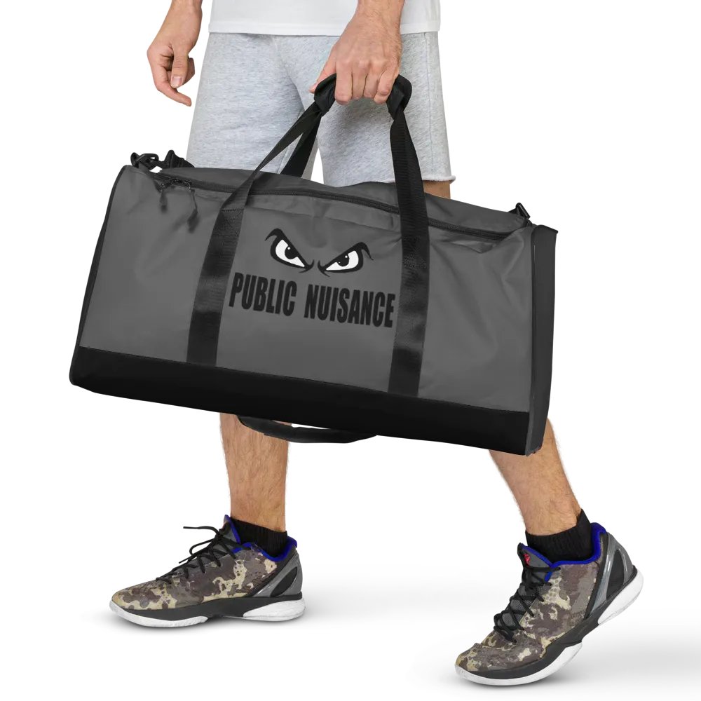 Public Nuisance: Gray Duffle Bag product image (7)