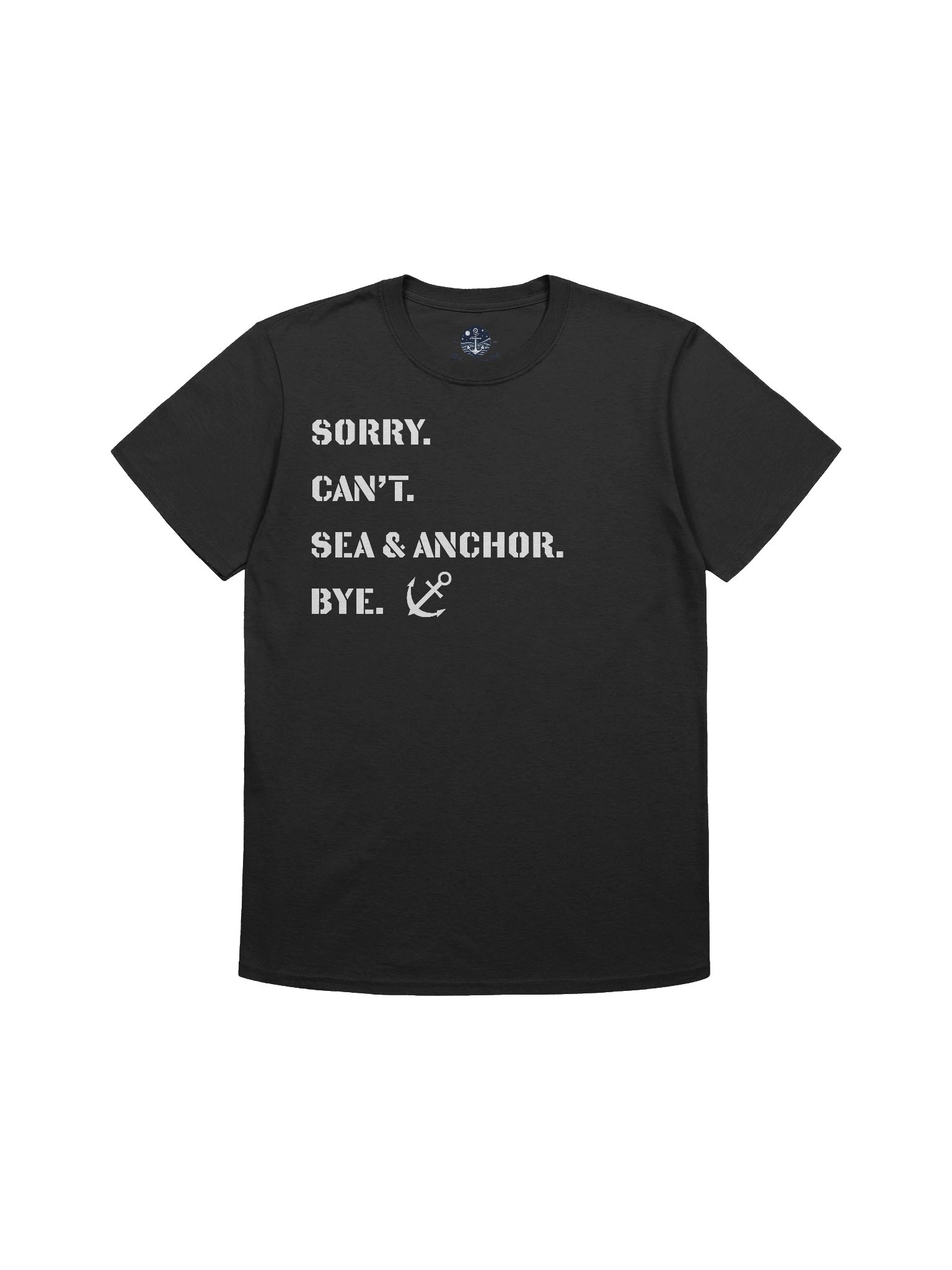 Sorry Can't Sea and Anchor Bye Tee product image (1)