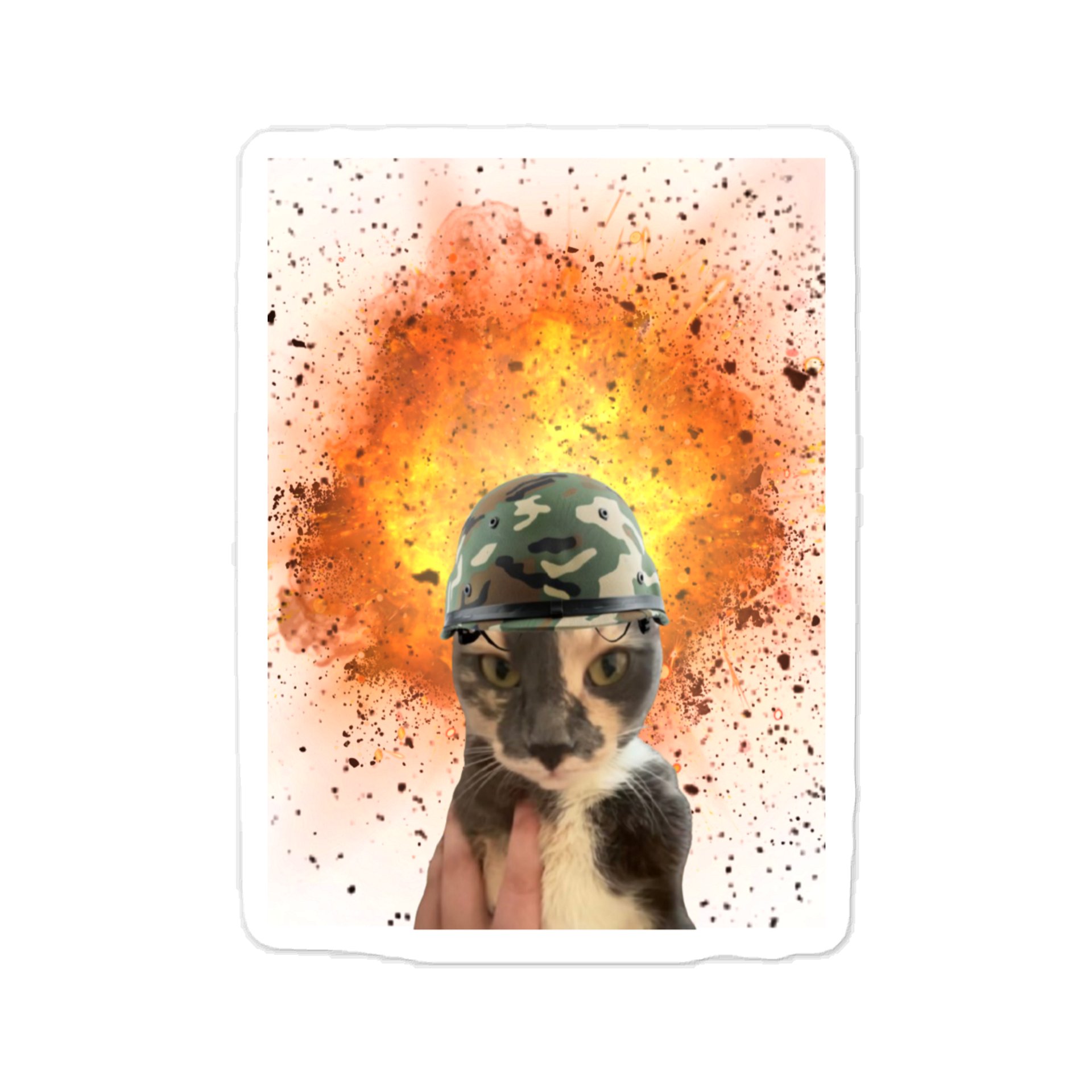 Kitty Explosion Sticker (Set of 1) product image (1)
