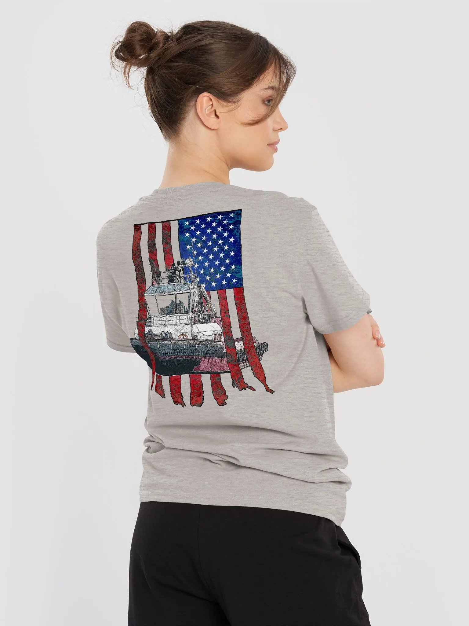 AF & Tug Athena – Maritime Workwear | Twin Anchor Apparel Short Sleeve Tee Linehand Line product image (72)