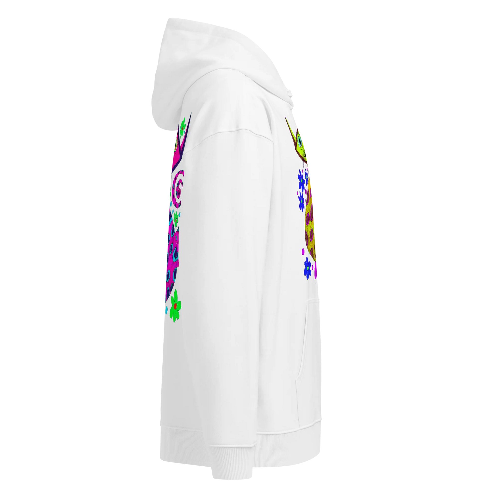 Abstract Cosmic Cat Unisex Hoodie product image (9)