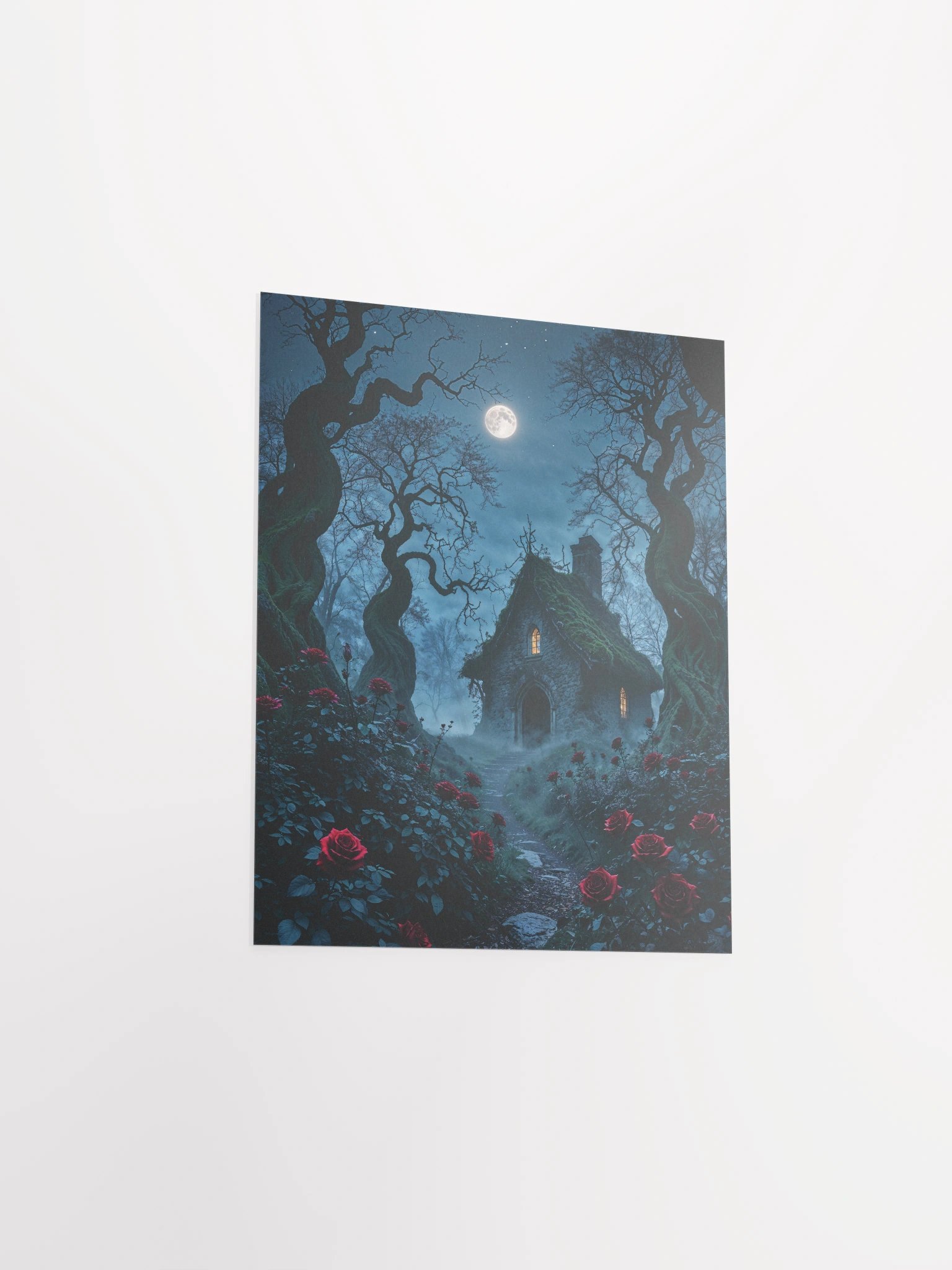 The Cottage Beneath the Moon Matte Poster product image (29)