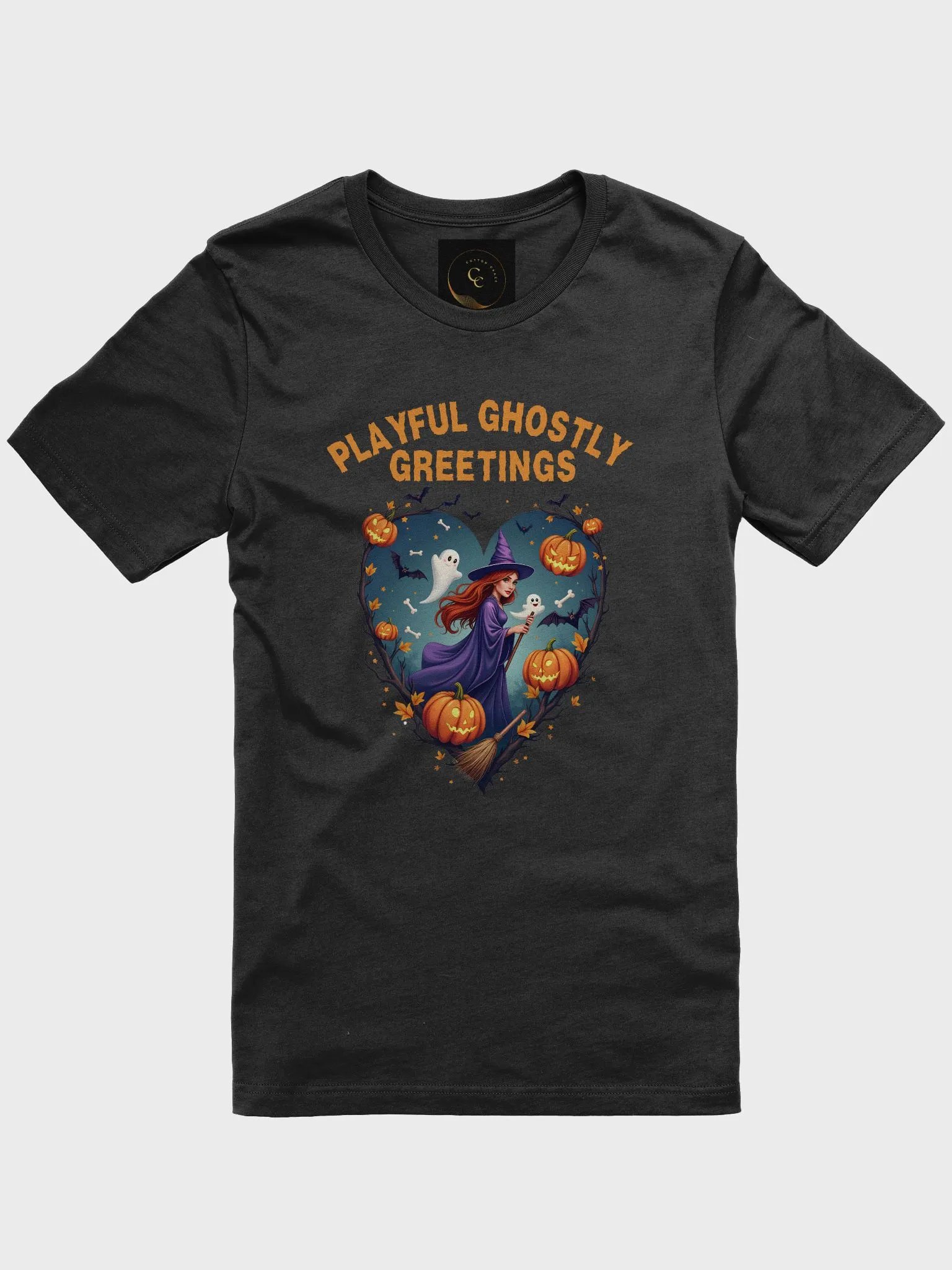 Playful Ghostly Greeting Tee product image (7)