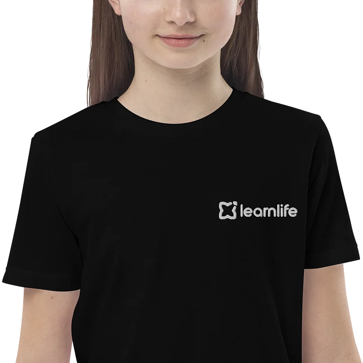 Kids Tee - Organic Embroidered - White Logo product image (1)