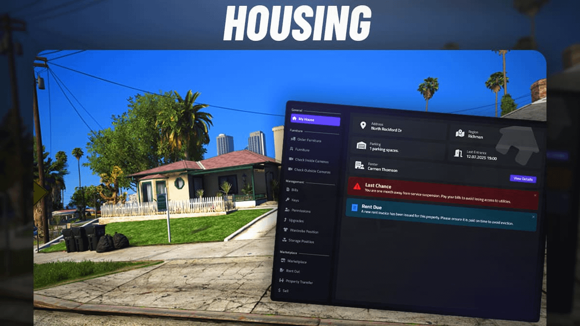 Fivem Housing | The Most Powerful Properties System With All Housing ...
