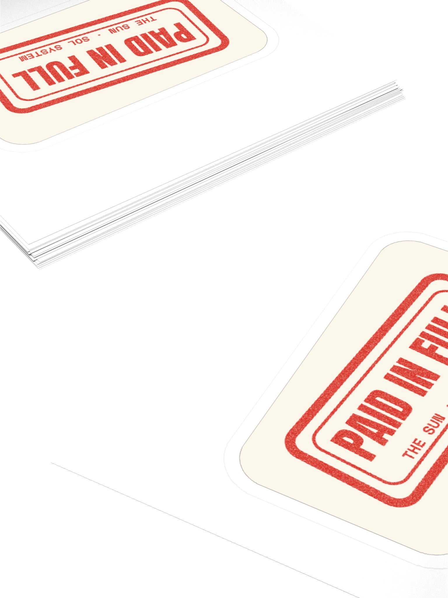 PAID IN FULL Sticker product image (8)