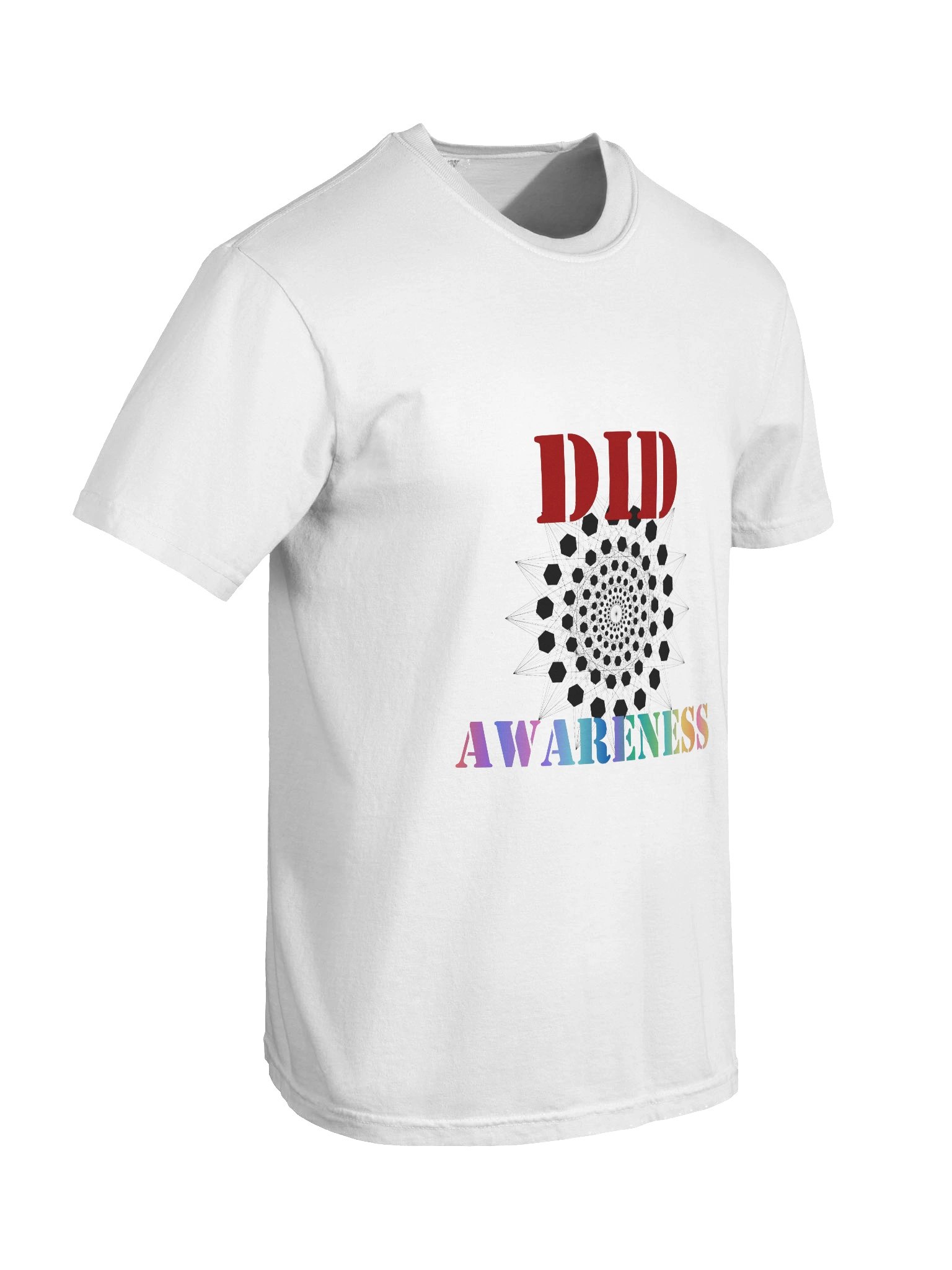 DID Awareness Fractal T-Shirt product image (8)