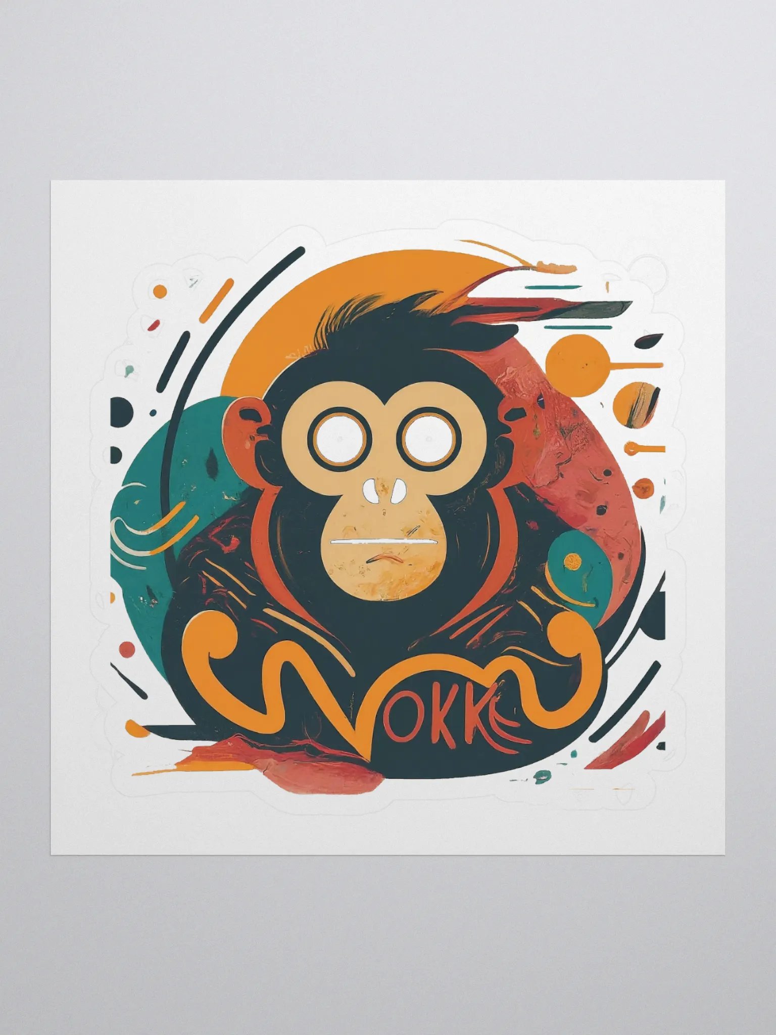 WOKK Monkey Madness Stickers product image (1)