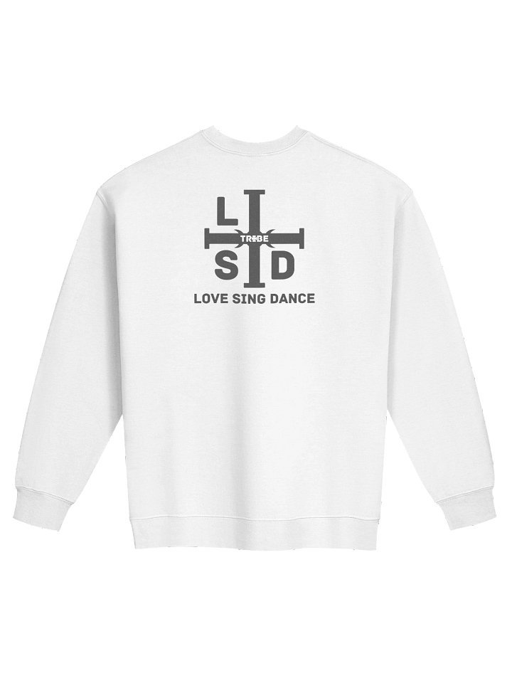 LSD TRIBE "Love Sing Dance" Mystic Sweatshirt {Black Emblem} product image (2)